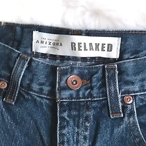 Arizona bootcut high waist relaxed blue jeans